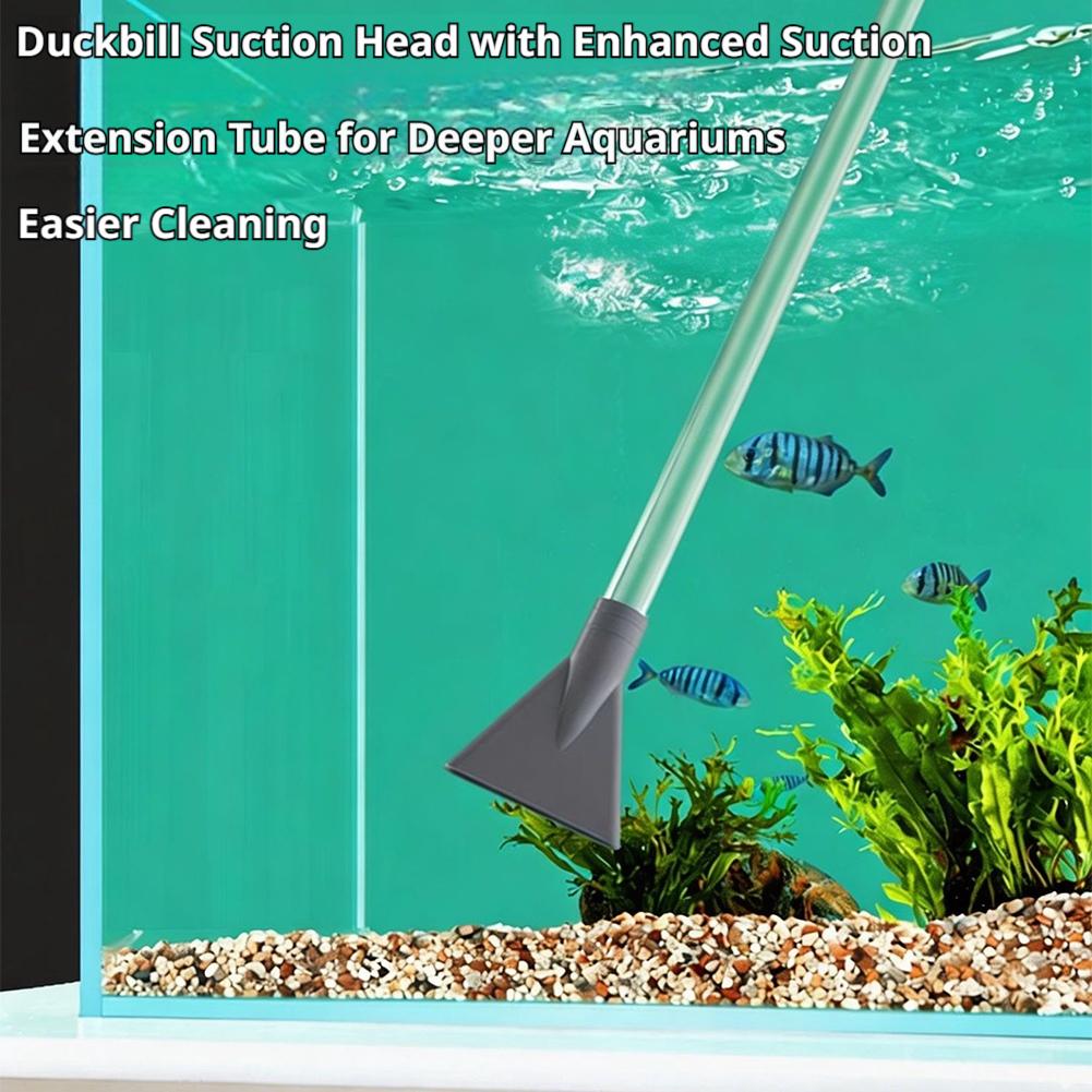 Manual Aquarium Siphon Fish Ta - Marine Aquarium Water Change ulasan dan harga