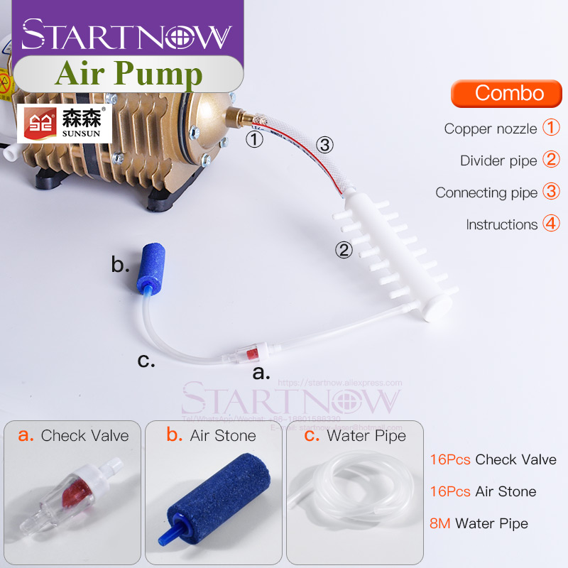 220V 185W 150L/min Electric Ma - Marine Aquarium Uv Sterilizer ulasan dan harga
