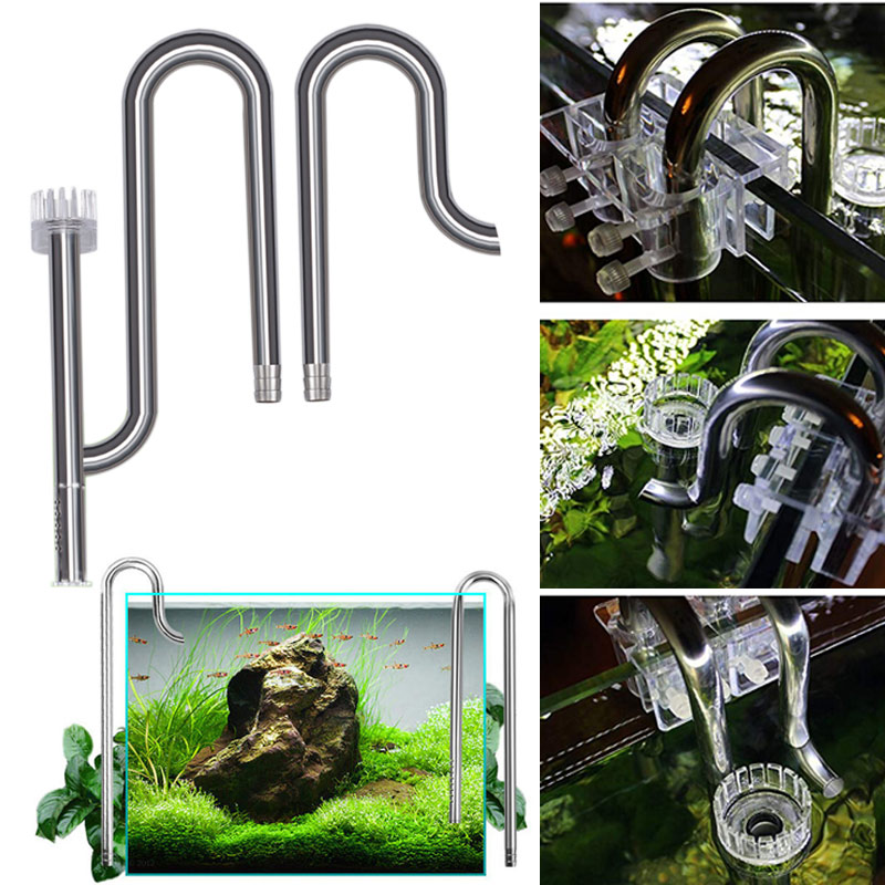 New Fish Tank Lily Pipe Stainl - Aquarium Marine Filter ulasan dan harga