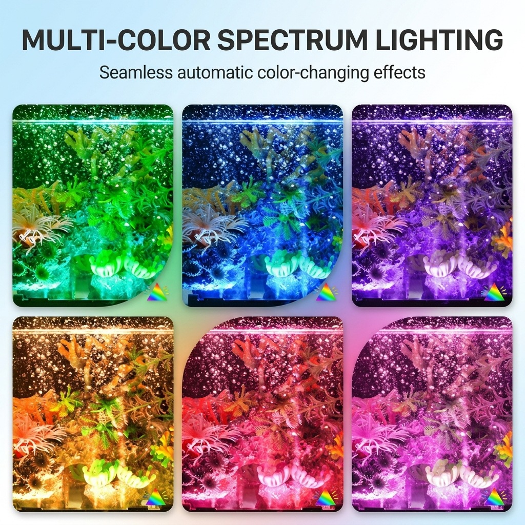 USB LED Aquarium Air Bubble Li - Marine Aquarium Water Change ulasan dan harga