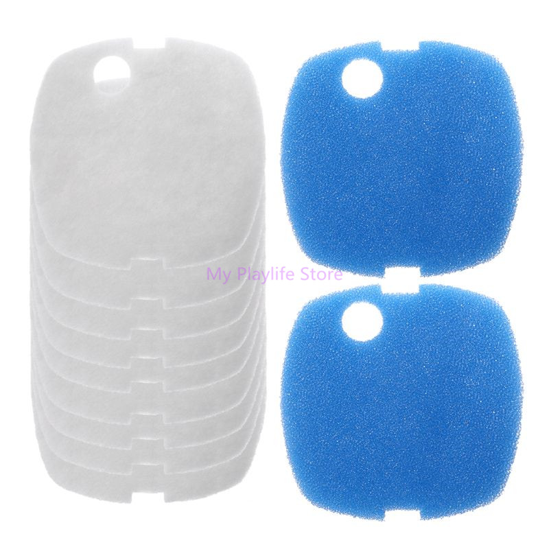 10pcs Aquarium Filter Pads Spo - Marine Aquarium Uv Sterilizer ulasan dan harga